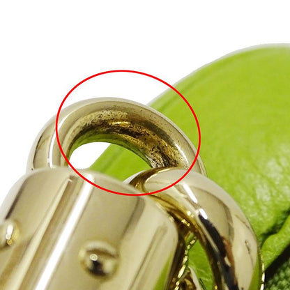 Gucci Bag Women's Brand Shoulder Bag Leather Soho Interlocking G Yellow Green