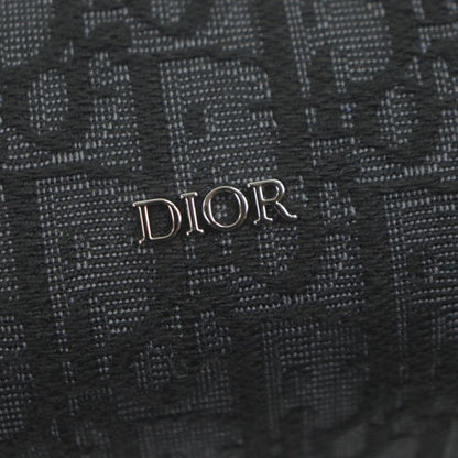 DIOR Homme 2adca474yky Oblique Rango Pouch Canvas Leather Clutch Bag With Logo