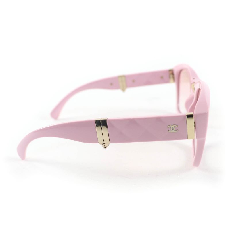 Chanel 71692 Square Shape Sunglasses Coco Mark Rhinestone Current Item Special