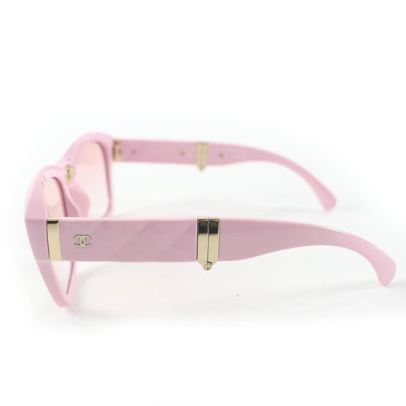 Chanel 71692 Square Shape Sunglasses Coco Mark Rhinestone Current Item Special