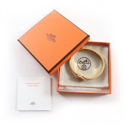 Hermes 2024 Mini Click Chaine D'ancre Grand Appara Bangle White Gold Box Storage