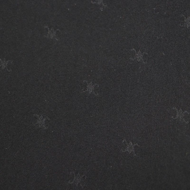 Celine 24 AW 2 C15 A805 V 100% Silk Micro Triomphe Long Sleeve Jacquard