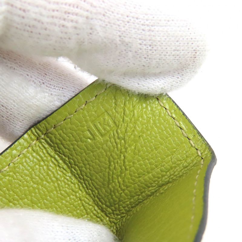 Hermes Levain Quatre Le 24 Chevre Vert Anise Silver Hardware