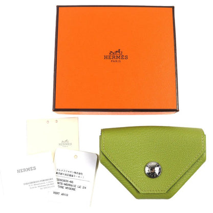 Hermes Levain Quatre Le 24 Chevre Vert Anise Silver Hardware