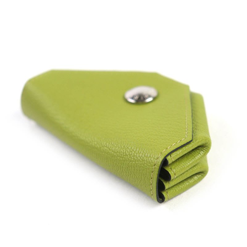 Hermes Levain Quatre Le 24 Chevre Vert Anise Silver Hardware