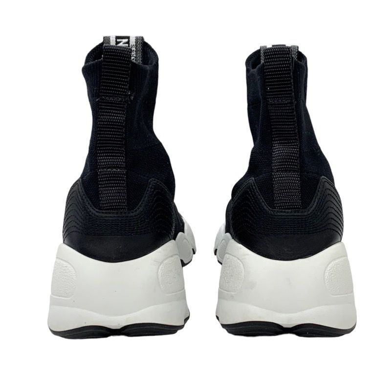 Christian DIOR Sneakers Socks Sneakers Shoes Logo Knit Black White