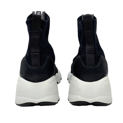 Christian DIOR Sneakers Socks Sneakers Shoes Logo Knit Black White