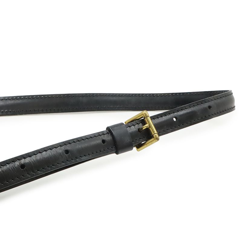 Louis Vuitton Epi Trocadero 27 Shoulder Bag Crossbody Noir Black Gold Hardware