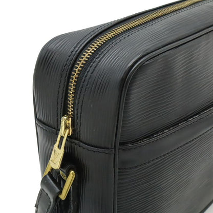 Louis Vuitton Epi Trocadero 27 Shoulder Bag Crossbody Noir Black Gold Hardware