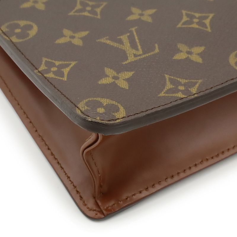 Louis Vuitton Monogram Pochette Homme Second Bag Clutch Bag M51795