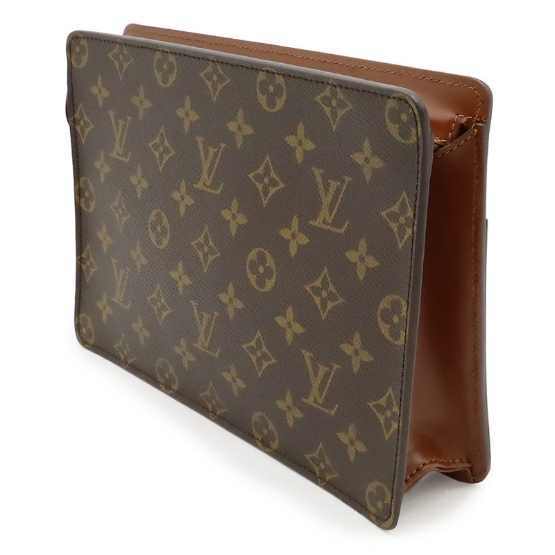 Louis Vuitton Monogram Pochette Homme Second Bag Clutch Bag M51795