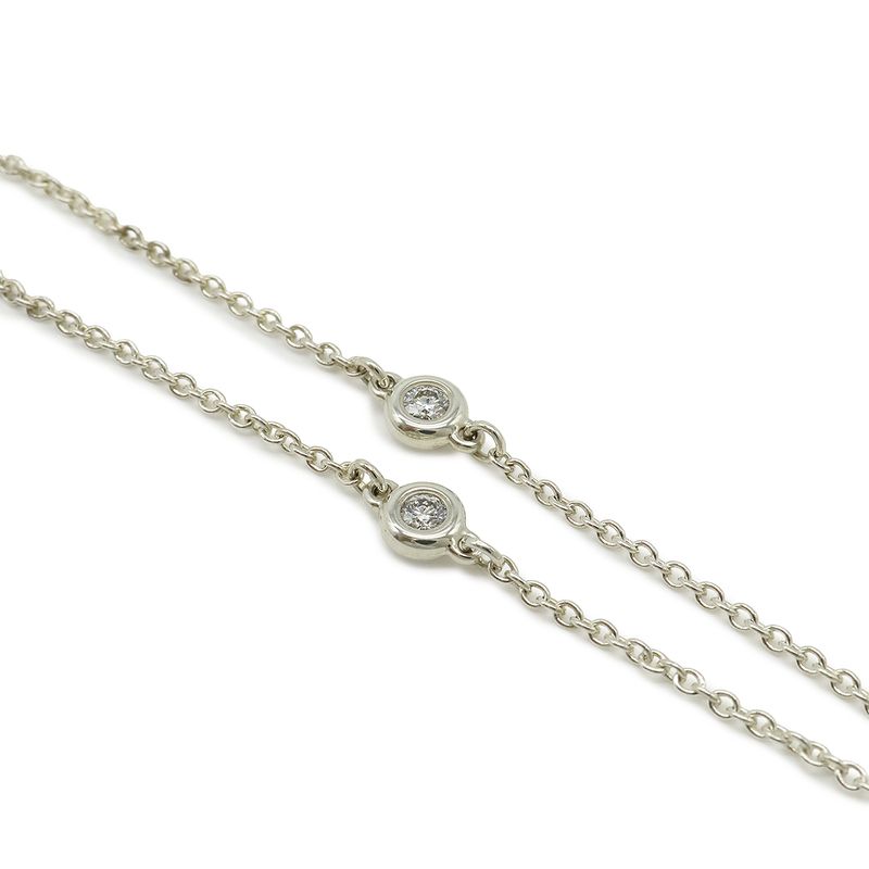 Tiffany & Co Tiffany & Co Elsa Peretti Diamond Visor Yard Open Heart Bracelet