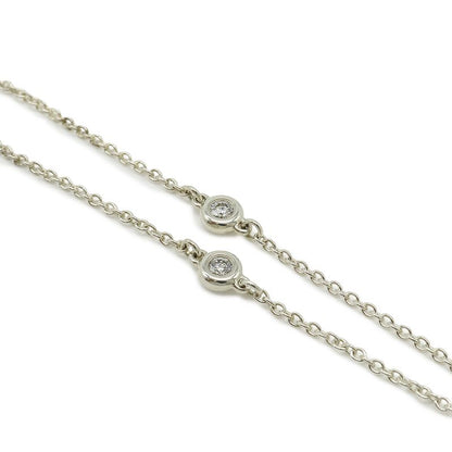 Tiffany & Co Tiffany & Co Elsa Peretti Diamond Visor Yard Open Heart Bracelet