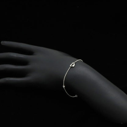 Tiffany & Co Tiffany & Co Elsa Peretti Diamond Visor Yard Open Heart Bracelet