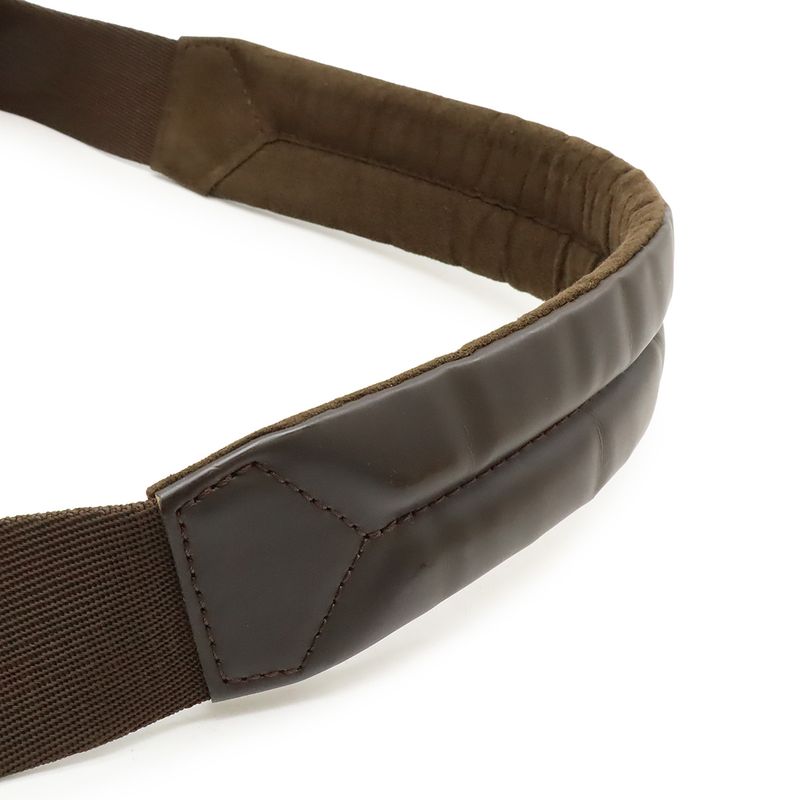 Louis Vuitton Monogram Glace Steve Shoulder Bag Crossbody Cafe Brown Dark Brown