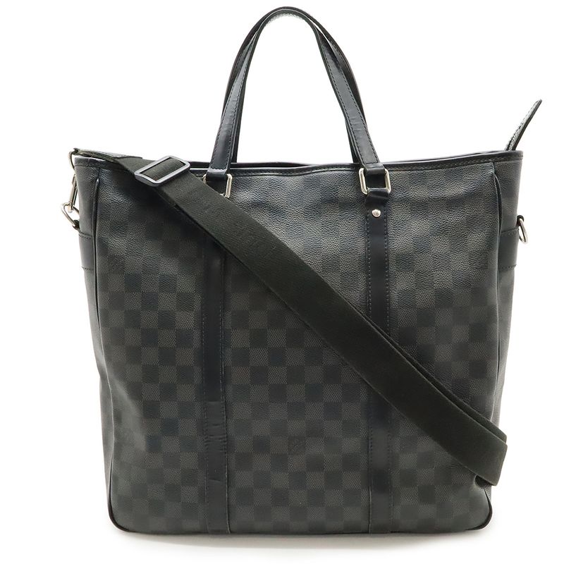 Louis Vuitton Damier Graphite Tadao Tote Bag Business Bag Briefcase 2WAY