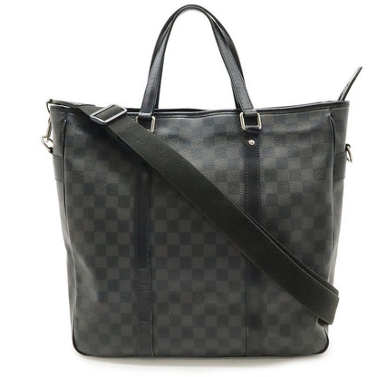 Louis Vuitton Damier Graphite Tadao Tote Bag Business Bag Briefcase 2WAY