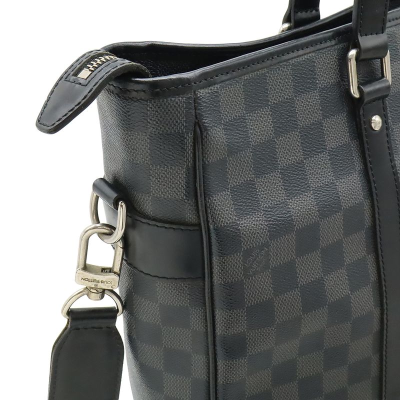 Louis Vuitton Damier Graphite Tadao Tote Bag Business Bag Briefcase 2WAY