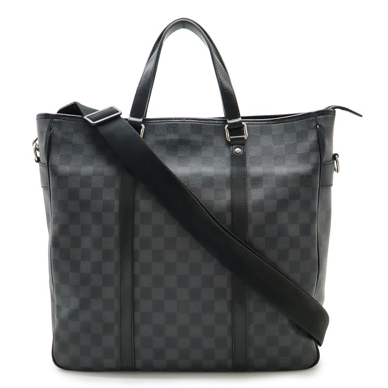 Louis Vuitton Damier Graphite Tadao Tote Bag Business Bag Briefcase 2WAY