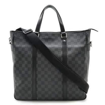 Louis Vuitton Damier Graphite Tadao Tote Bag Business Bag Briefcase 2WAY