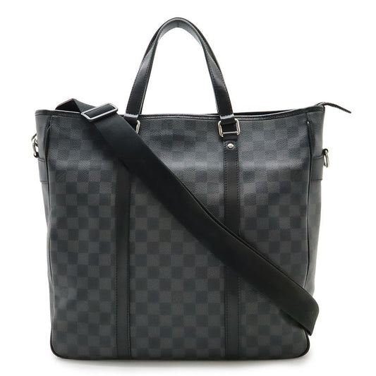 Louis Vuitton Damier Graphite Tadao Tote Bag Business Bag Briefcase 2WAY