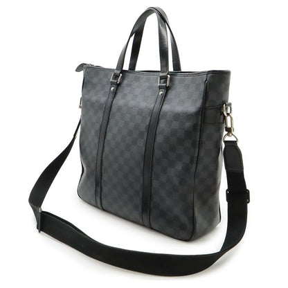 Louis Vuitton Damier Graphite Tadao Tote Bag Business Bag Briefcase 2WAY