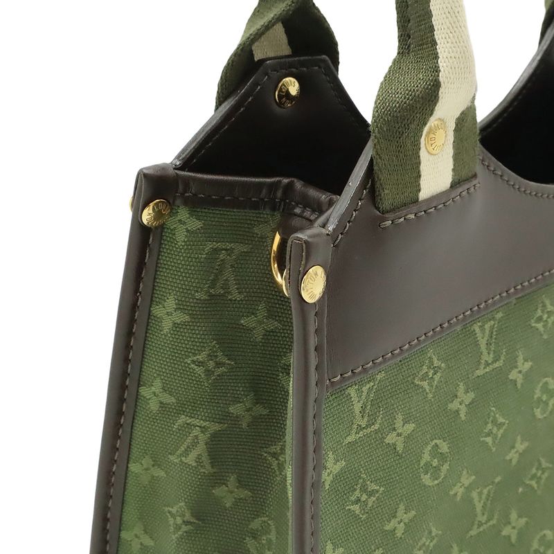 Louis Vuitton Monogram Mini Sac Catherine Handbag Mini Bag Tote Bag TST Khaki