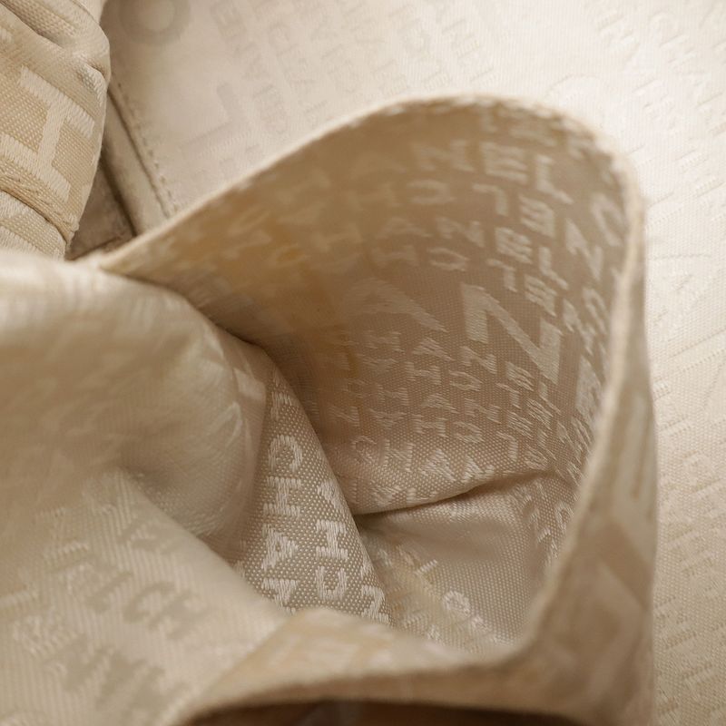 Chanel Chocolate Bar Stitch Mini Boston Bag Shoulder Bag Caviar Skin Leather