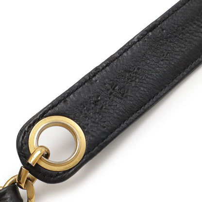 Chanel Coco Mark Coco Ball Chain Tote Bag Shoulder Bag Caviar Skin Leather