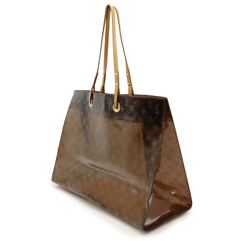 Louis Vuitton Monogram Cabas Cruise Tote Bag Beach Bag Shoulder Bag Vinyl Clear