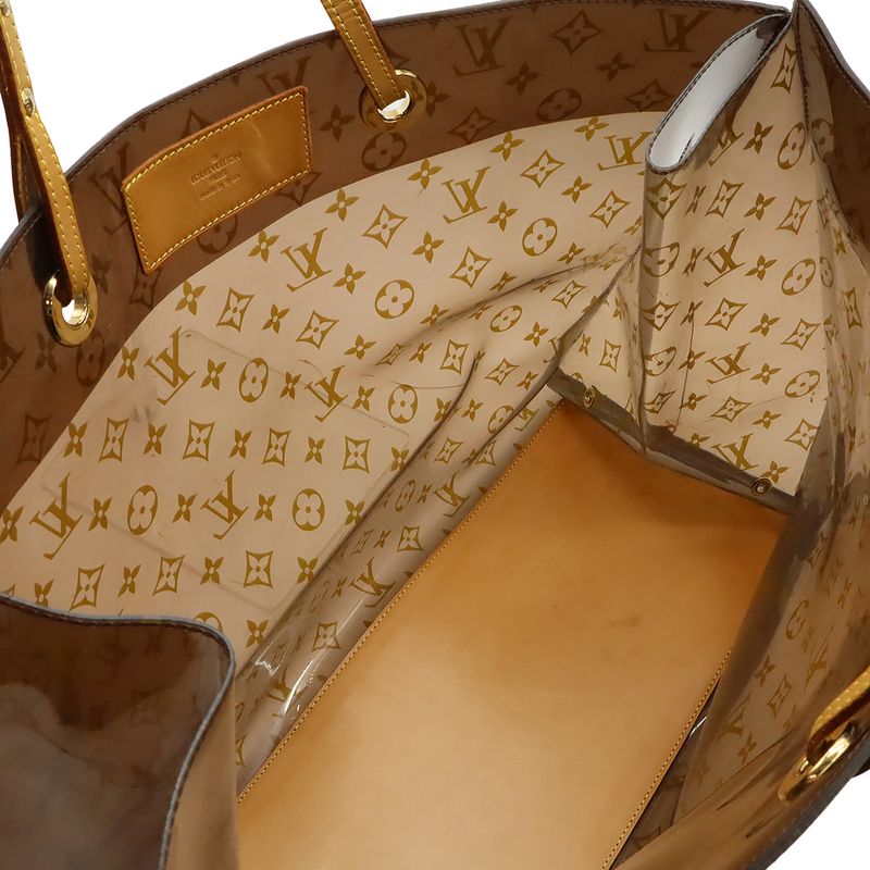 Louis Vuitton Monogram Cabas Cruise Tote Bag Beach Bag Shoulder Bag Vinyl Clear