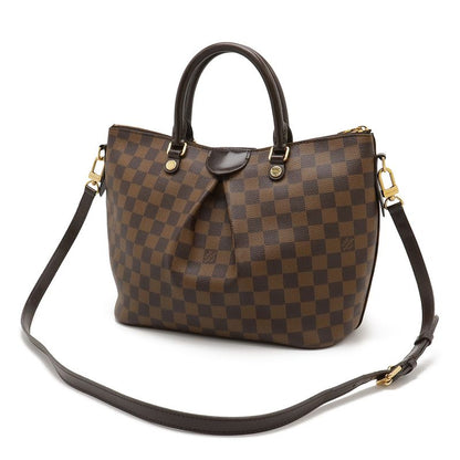Louis Vuitton Damier Sienna MM Handbag 2WAY Shoulder Bag Crossbody N41546