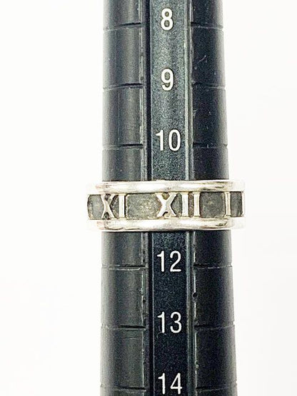 Tiffany & Co Tiffany & Co Atlas Ring No 11 Silver Ring []aa▲ 251214
