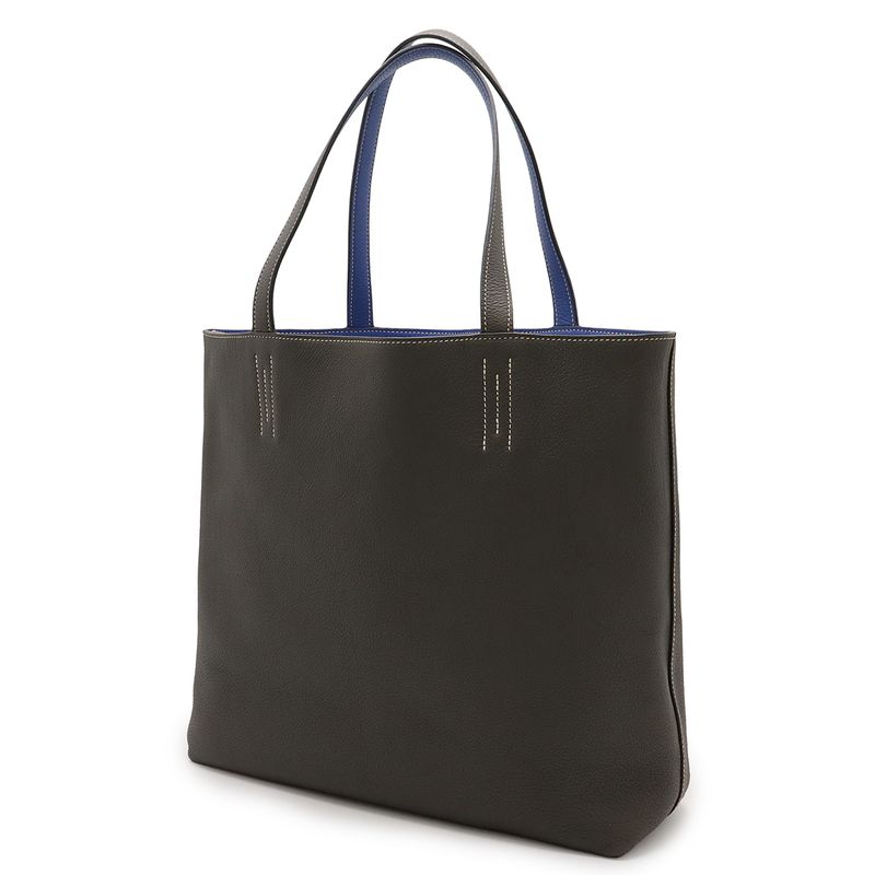 Hermes Double Sens 36 Double Sens Tote Bag Reversible Togo Taurillon Clemence