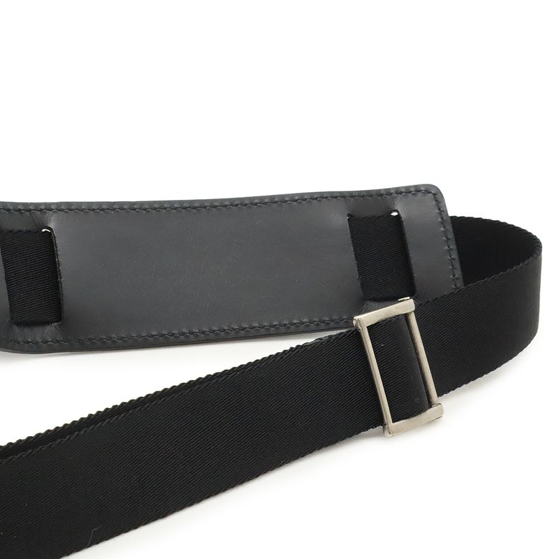 Gucci GG Supreme Sherry Line Web Flat Messenger Bag Shoulder Bag Crossbody PVC