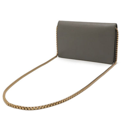 Balenciaga Classic Metallic Edge Chain Wallet Pochette Shoulder Bag 2WAY Clutch