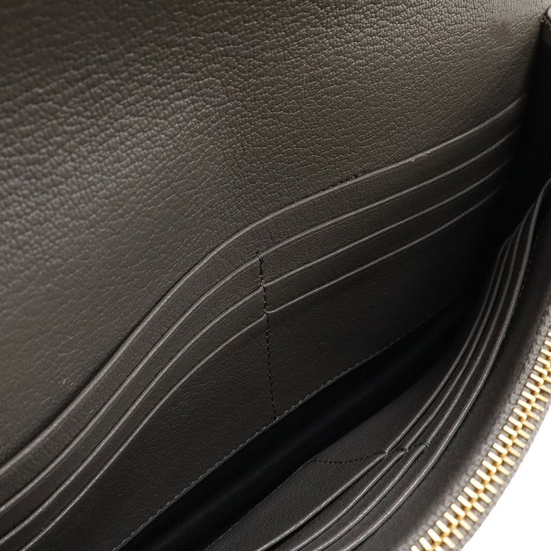 Balenciaga Classic Metallic Edge Chain Wallet Pochette Shoulder Bag 2WAY Clutch