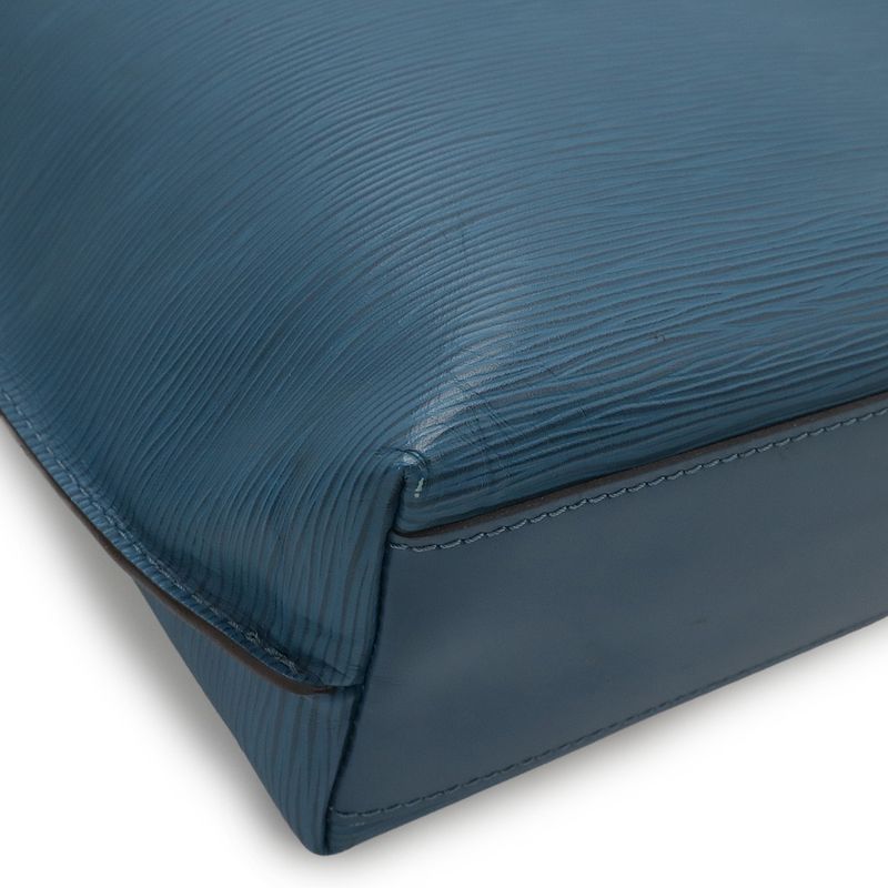 Louis Vuitton Epi Cabas Joule Tote Bag 2WAY Business Bag Document Purse Blue