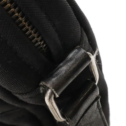 Saint Laurent Paris YSL Yves Saint Laurent Shoulder Bag Pochette Canvas Leather