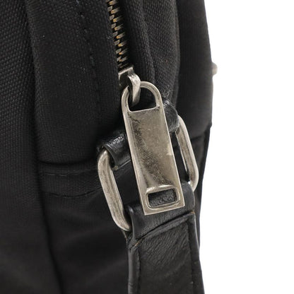 Saint Laurent Paris YSL Yves Saint Laurent Shoulder Bag Pochette Canvas Leather