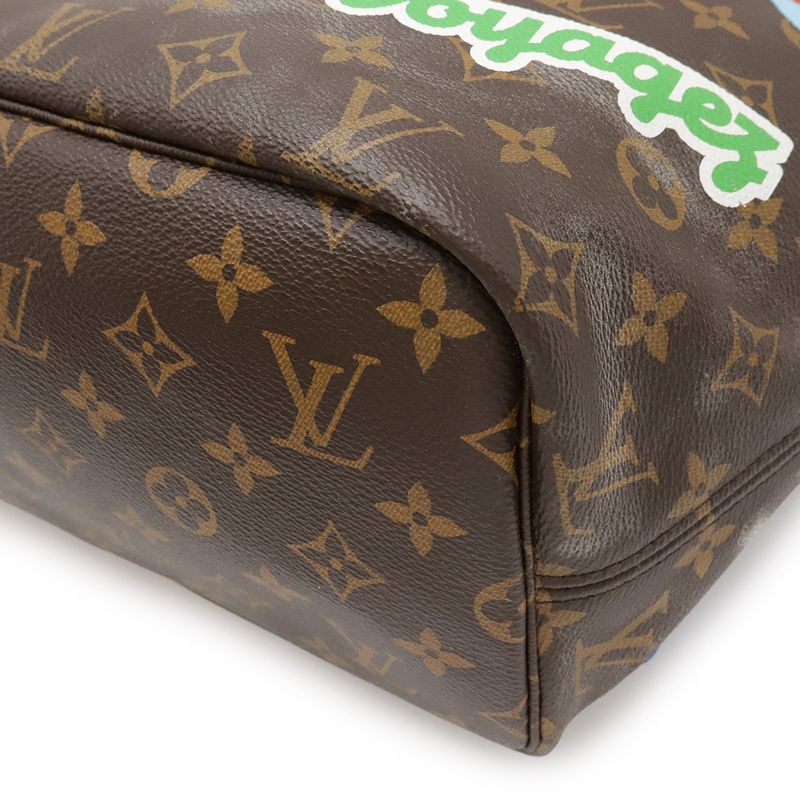Louis Vuitton Monogram Patches Collection Neverfull MM Tote Bag Shoulder Bag