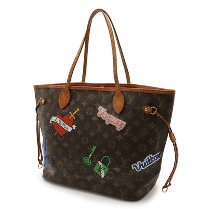 Louis Vuitton Monogram Patches Collection Neverfull MM Tote Bag Shoulder Bag