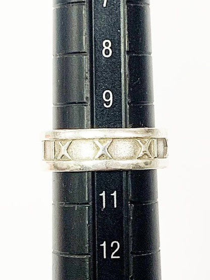 Tiffany & Co Tiffany & Co Atlas Ring No 10 Silver Ring []aa▲ 251214