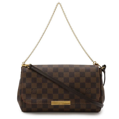 Louis Vuitton Damier Favorite MM Shoulder Bag Crossbody 2WAY Clutch Bag