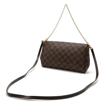 Louis Vuitton Damier Favorite MM Shoulder Bag Crossbody 2WAY Clutch Bag