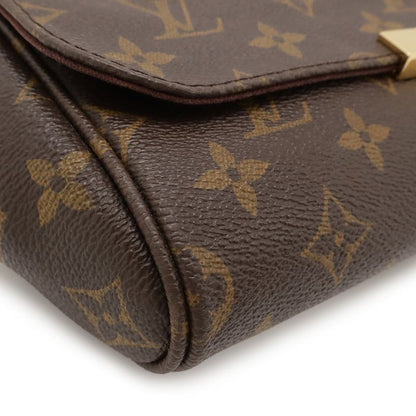 Louis Vuitton Monogram Favorite MM Shoulder Bag Crossbody Chain Bag 2WAY Clutch