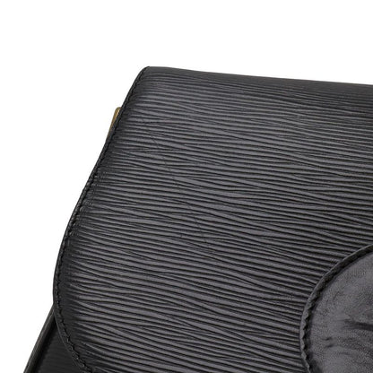 Louis Vuitton Epi Sun Crew Shoulder Bag Pochette Crossbody Leather Noir Black