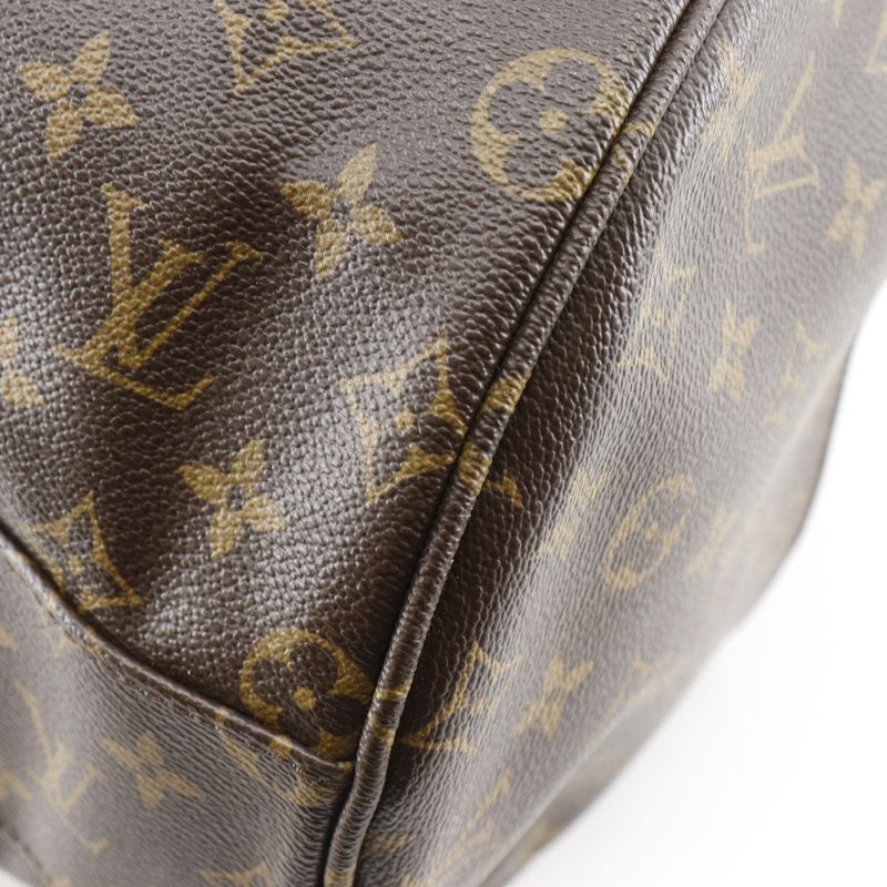 Louis Vuitton Sporty Bobur Monogram Canvas Brown Ar3059 Unisex Boston Bag
