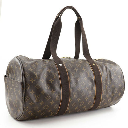 Louis Vuitton Sporty Bobur Monogram Canvas Brown Ar3059 Unisex Boston Bag