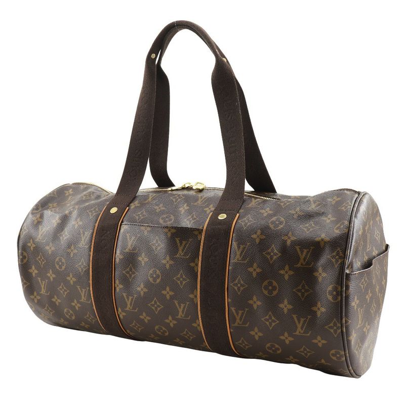 Louis Vuitton Sporty Bobur Monogram Canvas Brown Ar3059 Unisex Boston Bag